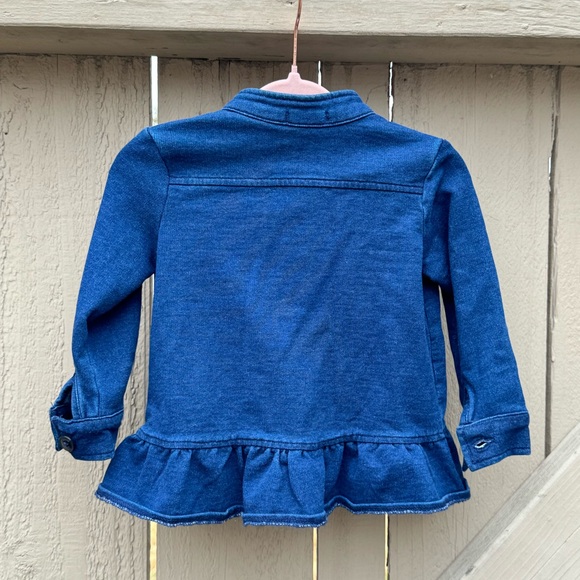 Splendid Baby Ruffled Denim Jean Jacket - Picture 3 of 6